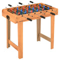 Mini Foosball Table 69×37×62 cm Maple